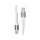 Kabel 3mk Hyper Cable N-SERIES C to C 1m PD 3.0 QC 3.0 20V/3A 60W Whit